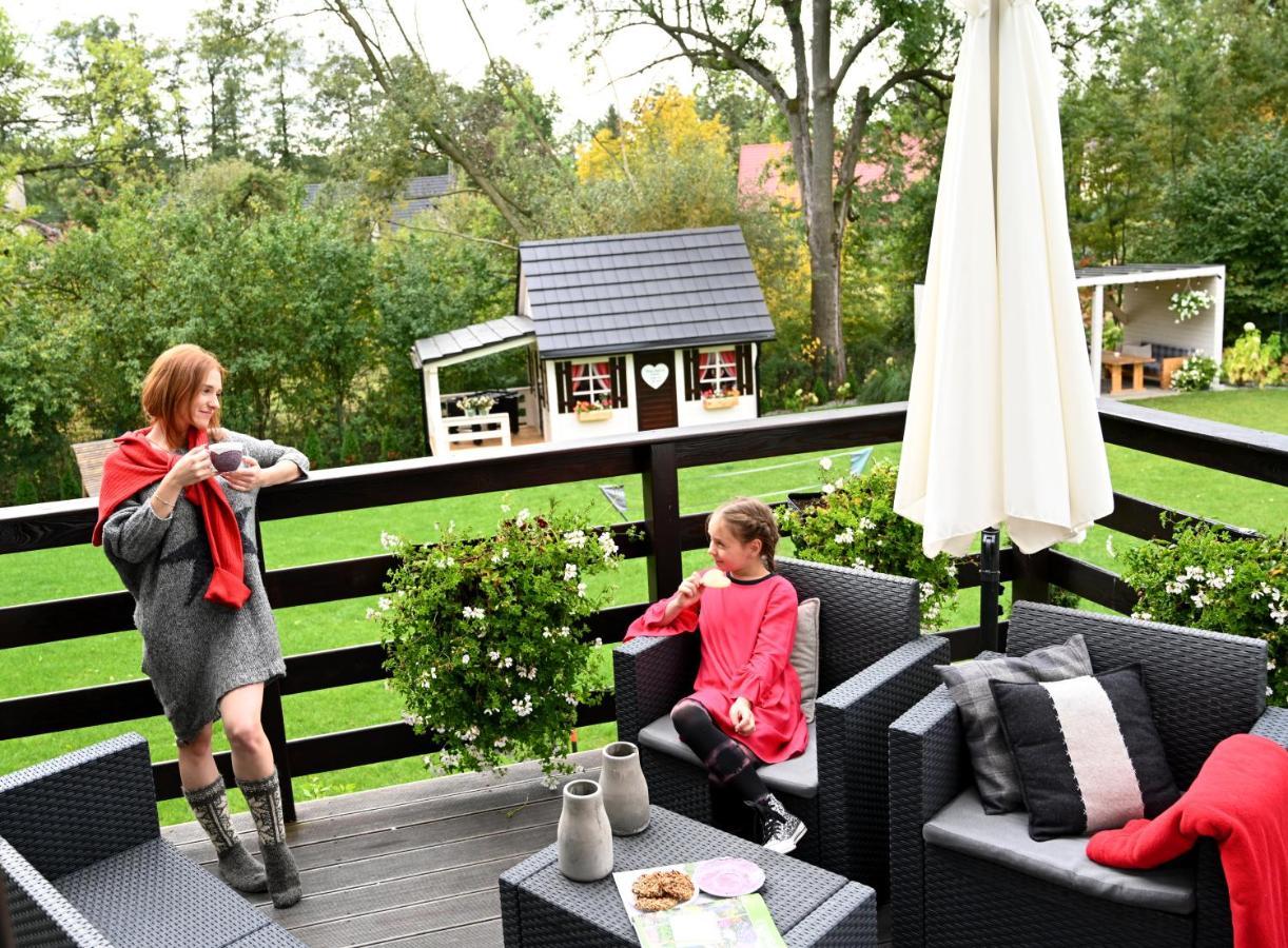 Apartamenty U Harrego II Przy Stawie Spa Klimatyzacja,Balkon,Sauna , Balia, Ogrod,Parking Kudowa-Zdrój Eksteriør billede