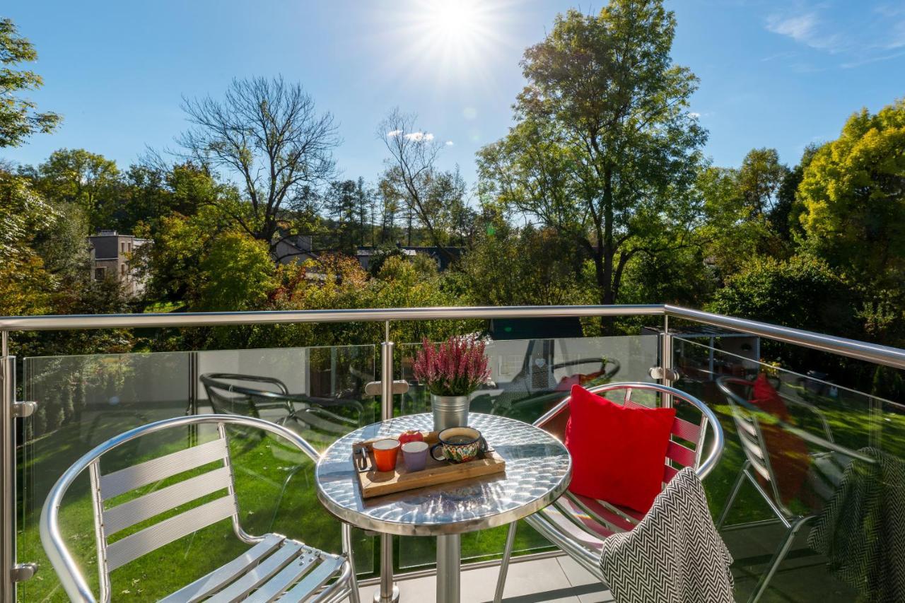 Apartamenty U Harrego II Przy Stawie Spa Klimatyzacja,Balkon,Sauna , Balia, Ogrod,Parking Kudowa-Zdrój Eksteriør billede